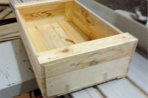 Сделать деревянный ящик своими руками