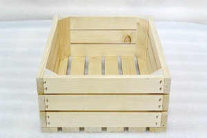 Деревянные ящики для выкладки товара